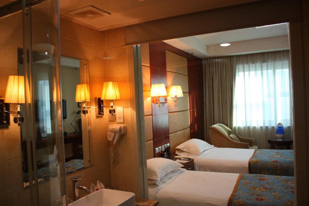 Shijiazhuang Jin Yuan Hotel Exteriör bild
